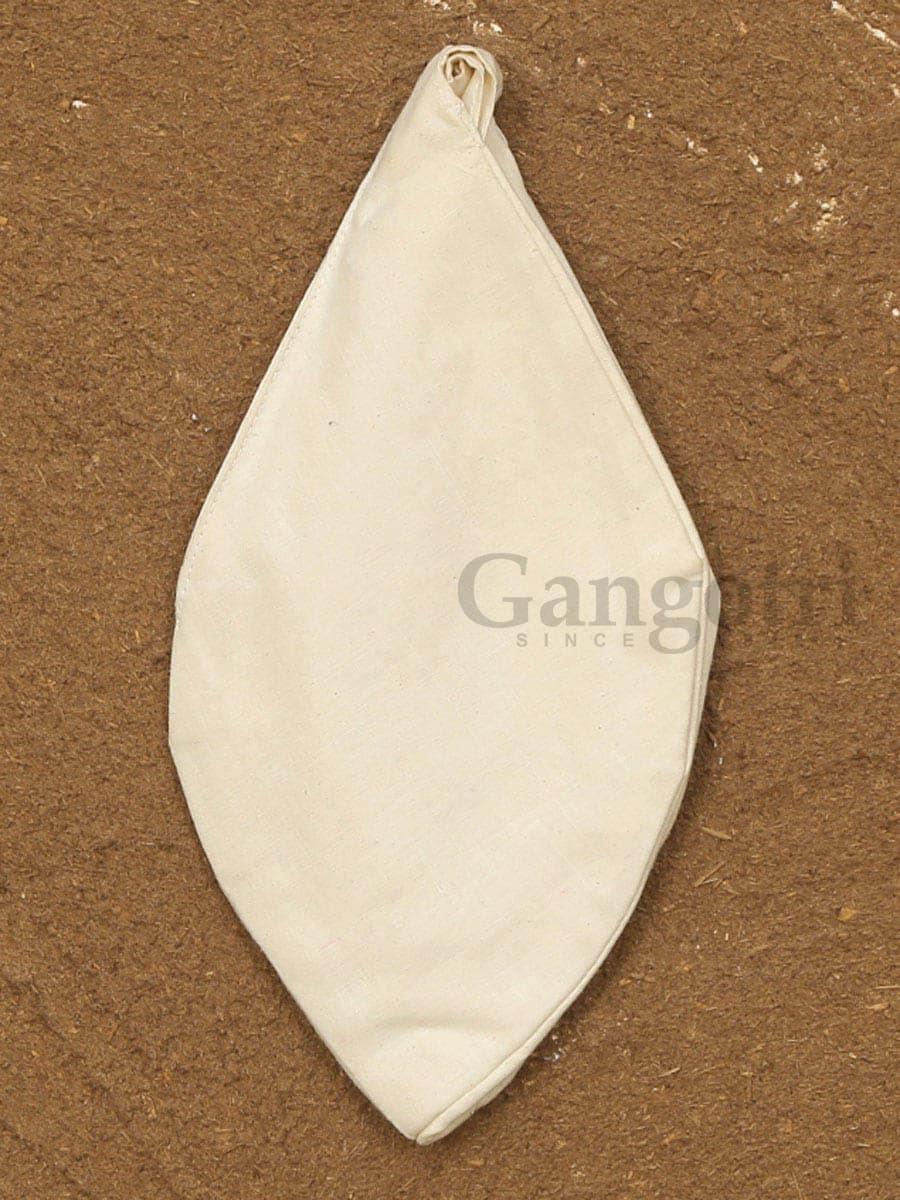Silk Plain Zipped Bead Bag - Image 2