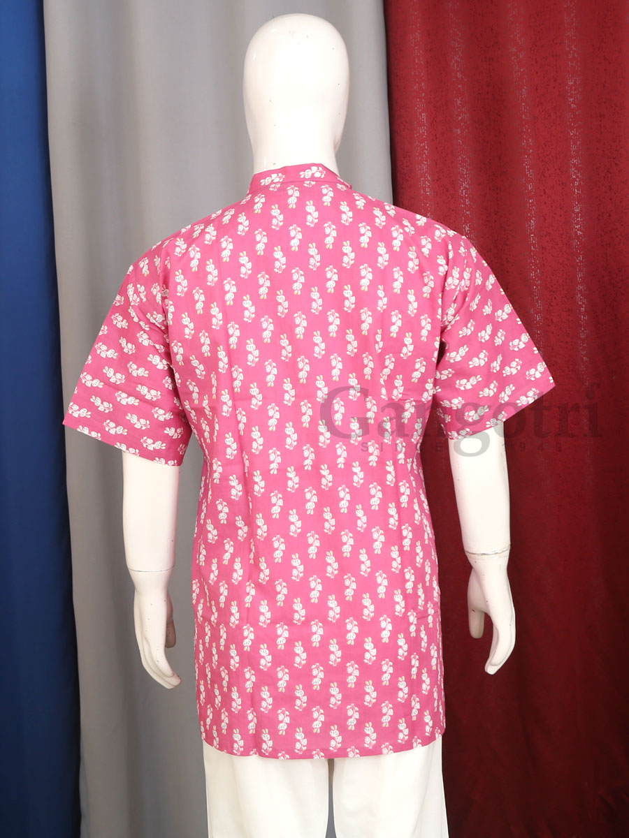 Kurta Kirtan Cotton Printed L - Image 4