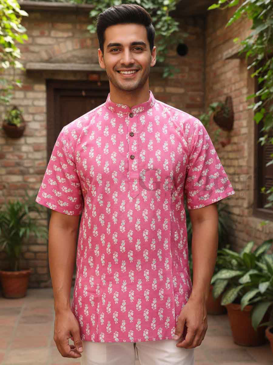 Kurta Kirtan Cotton Printed L