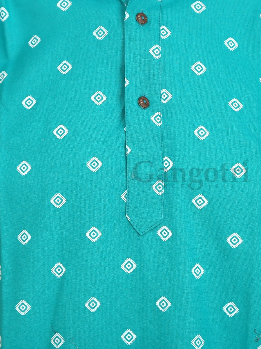 Kurta Kirtan Cotton Printed M - Image 3