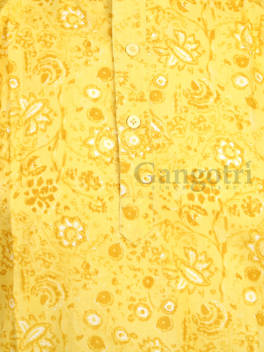 Kurta Kirtan Cotton Printed M - Image 3