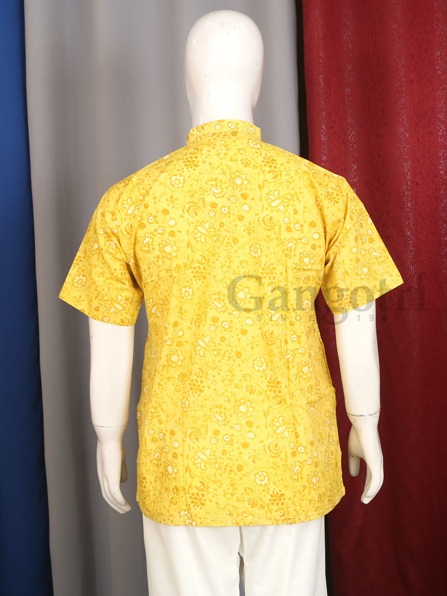 Kurta Kirtan Cotton Printed M - Image 4
