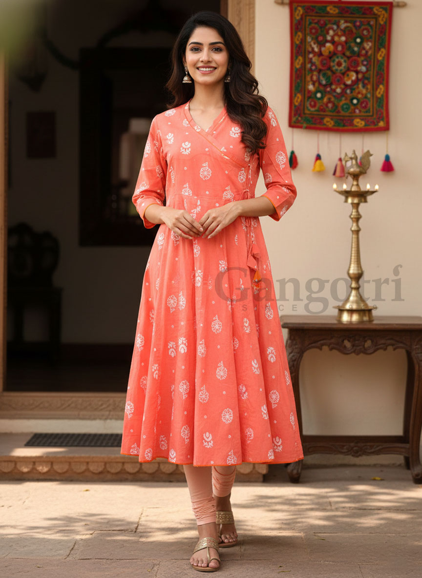 Pavaki Cotton Anarkali S
