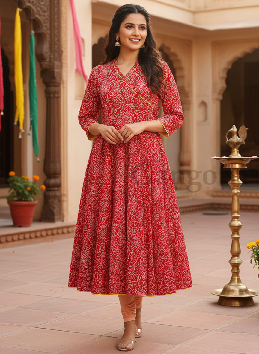 Rupanjali Cotton Anarkali S