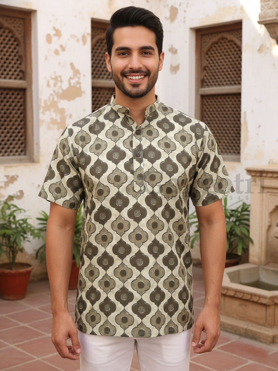 Kurta Kirtan Cotton Printed S