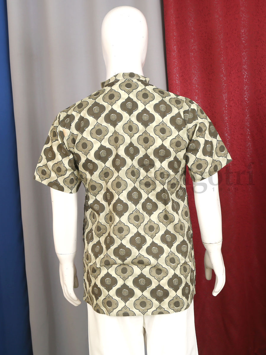 Kurta Kirtan Cotton Printed S - Image 4