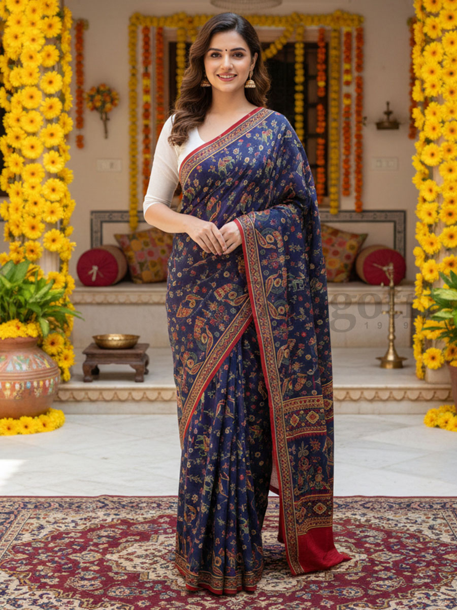 Sari Immitation Crepe