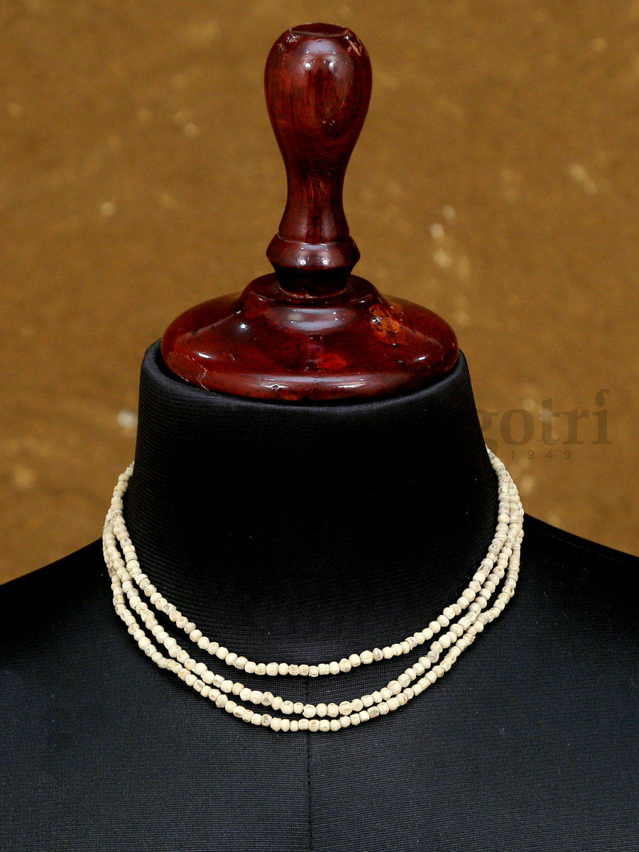 Tulsi Kanthi Mala '1-3 Rounds' Medium Beads - Image 2