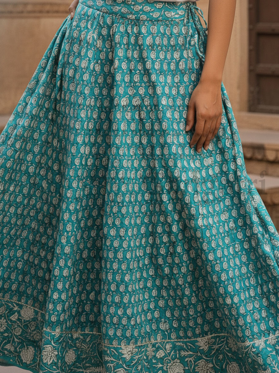 Shyamavarna Cotton Skirt L - Image 2