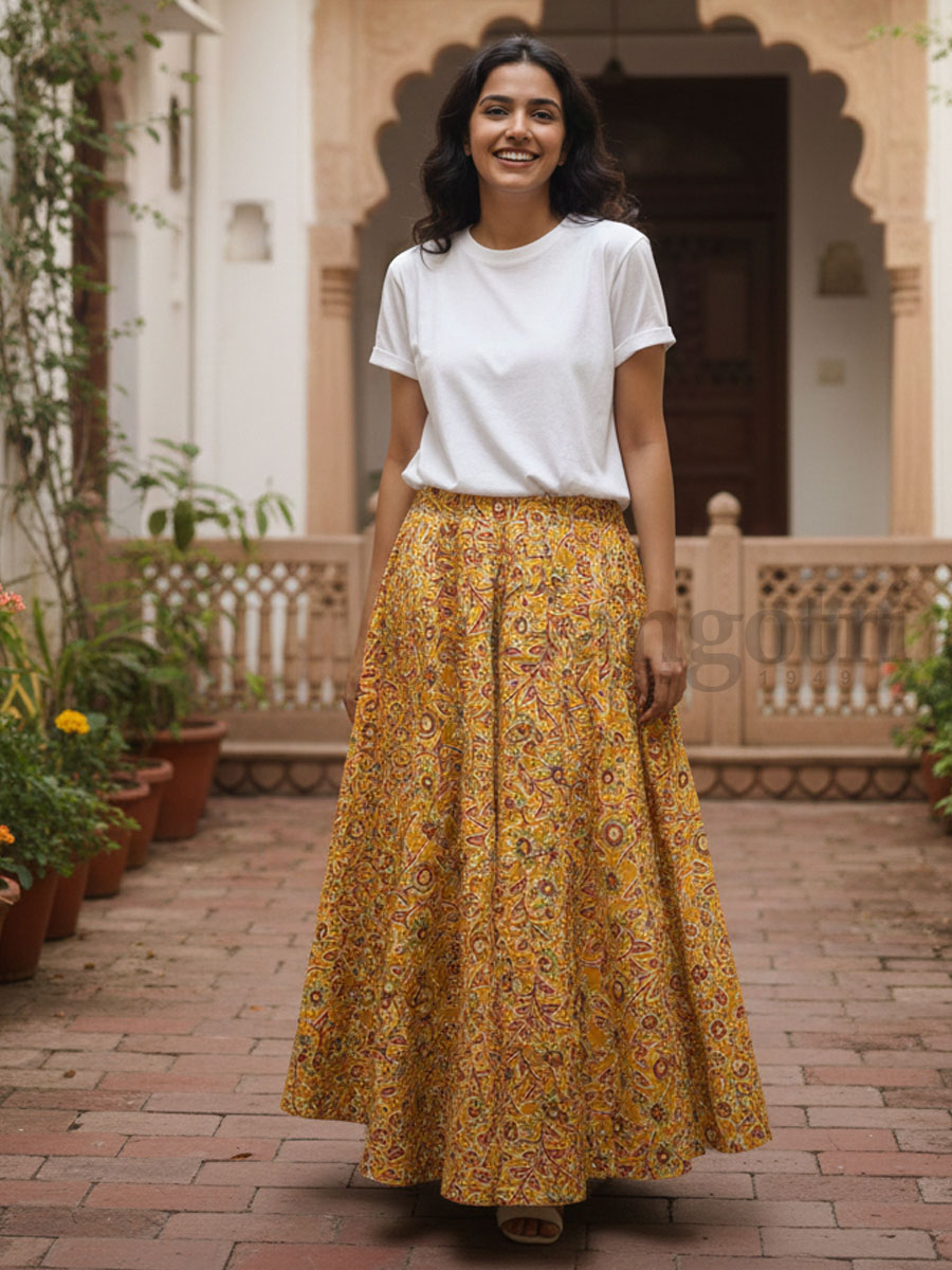 Rangini Cotton Skirt M