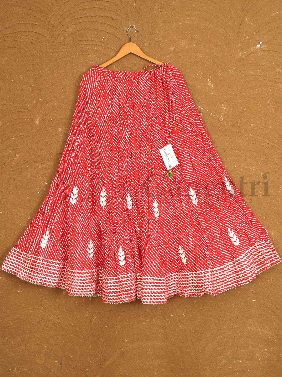 Cotton Designer Skirt One Size