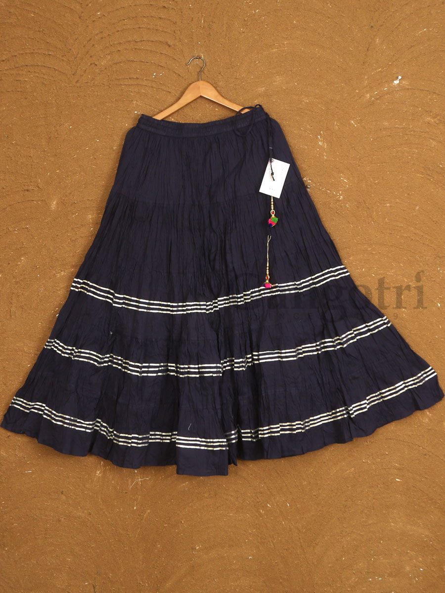 Cotton Designer Skirt One Size