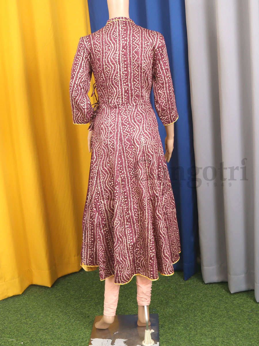 Manjishtha Cotton Anarkali XL - Image 4