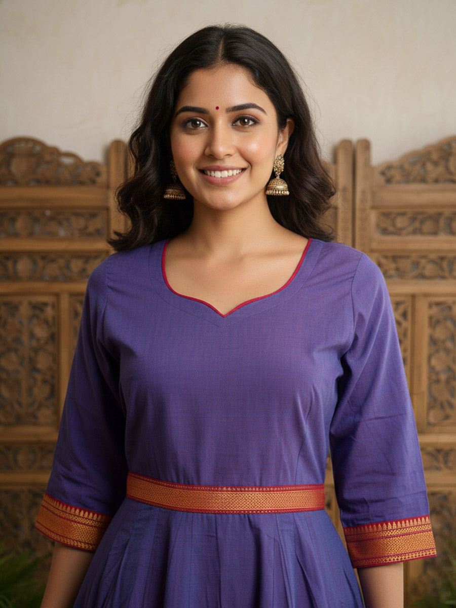 Cotton Anarkali 2XL - Image 2