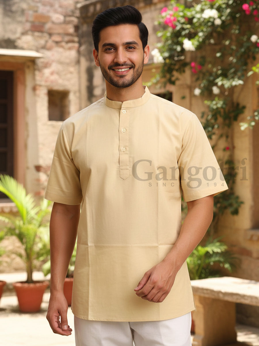 Kurta Kirtan Cotton Plain XL
