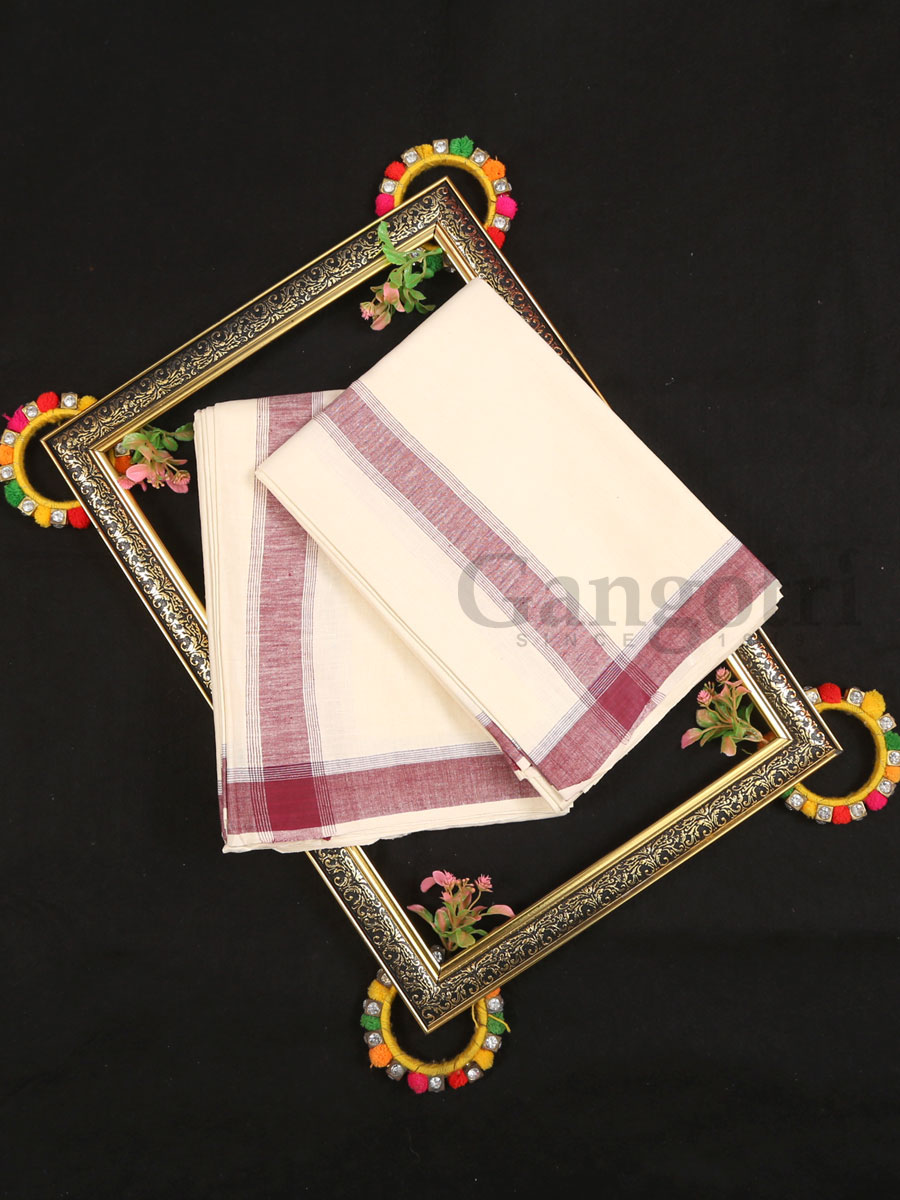Dhoti & Chadar Set Silk