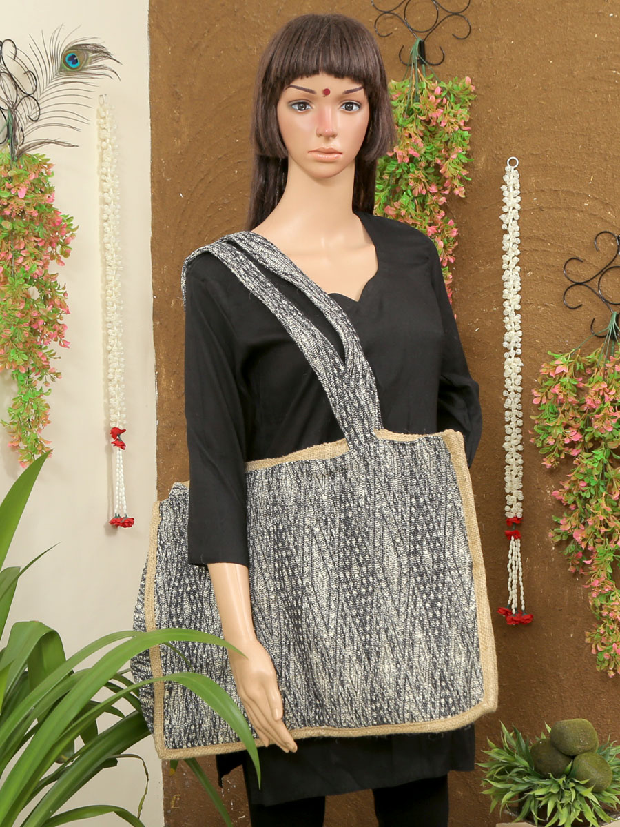Handmade Bamboo Jute Bag