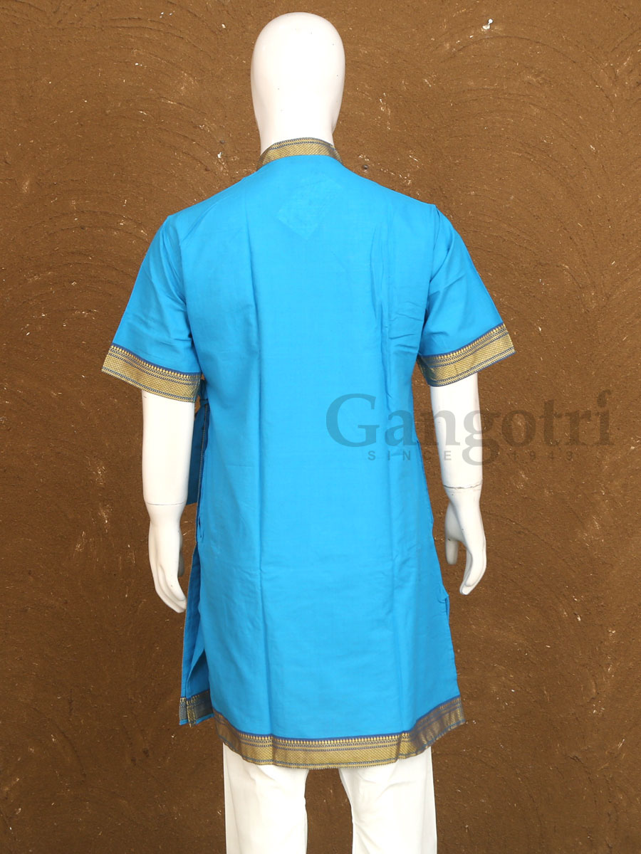 Bordered Plain Bagalbandi 2XL - Image 4