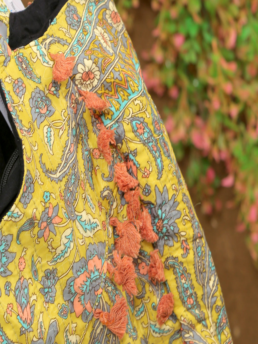 Handmade Cotton Round Tagai Bag - Image 2