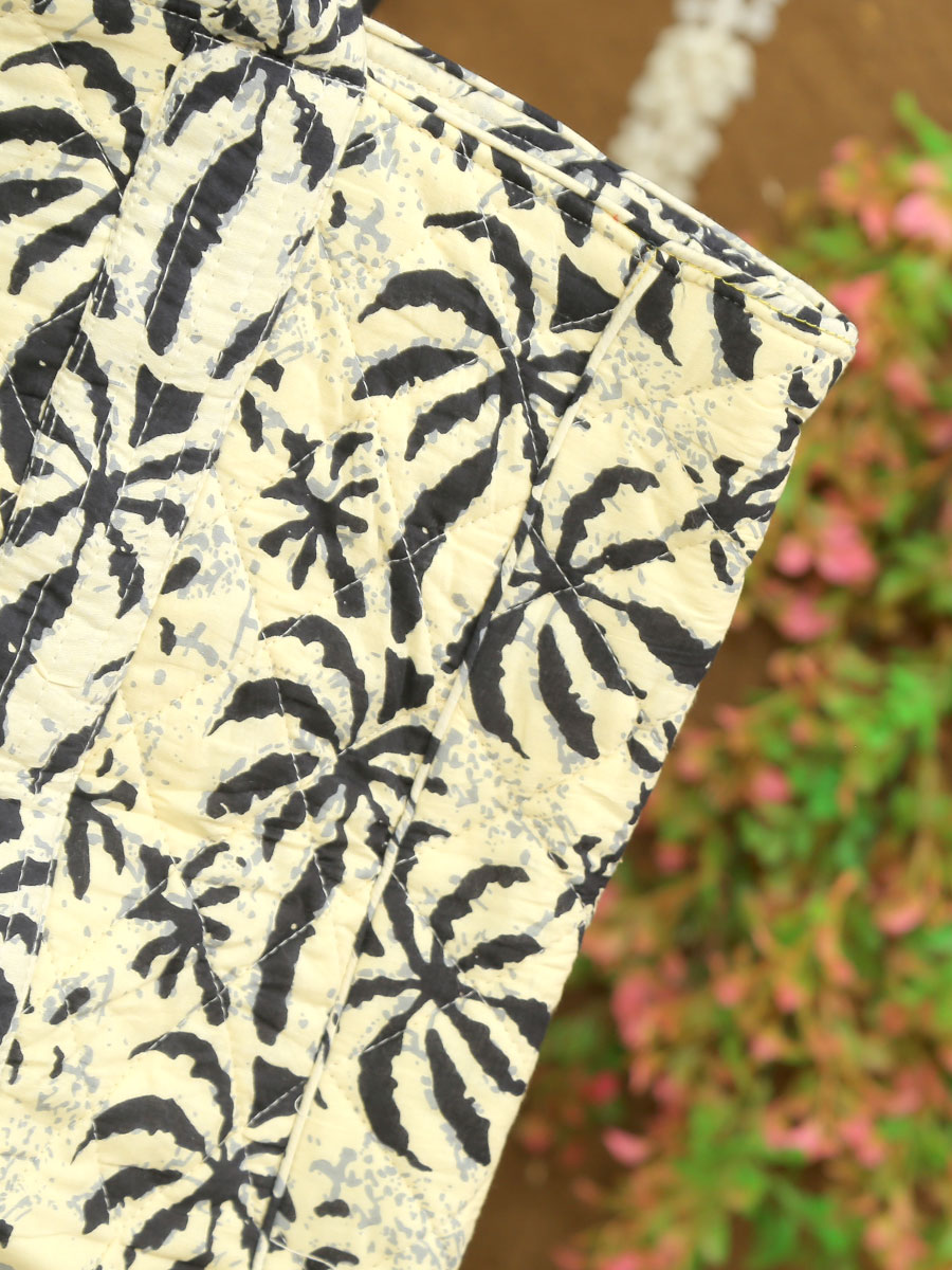 Handmade Cotton Quilted Bag - Image 2