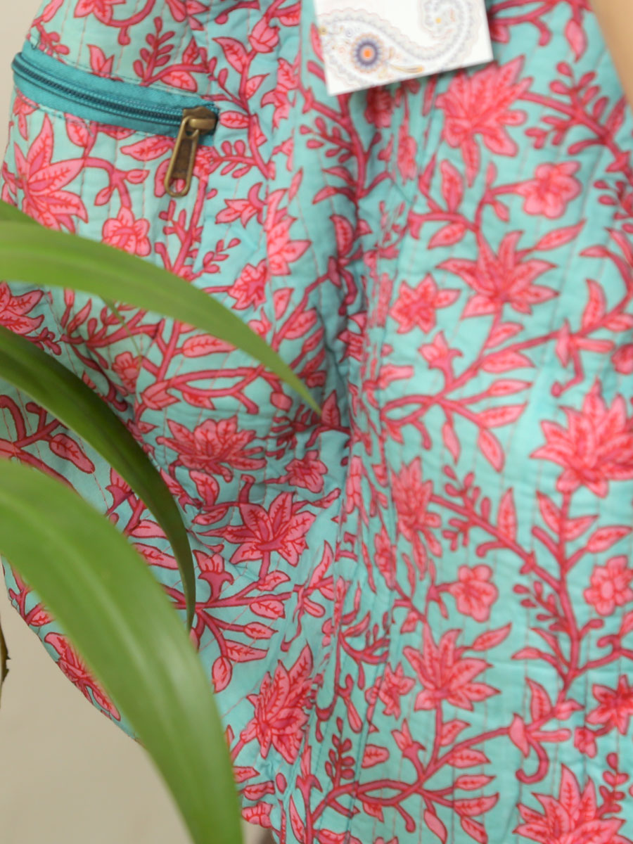 Handmade Cotton Shopping Bag - Image 2