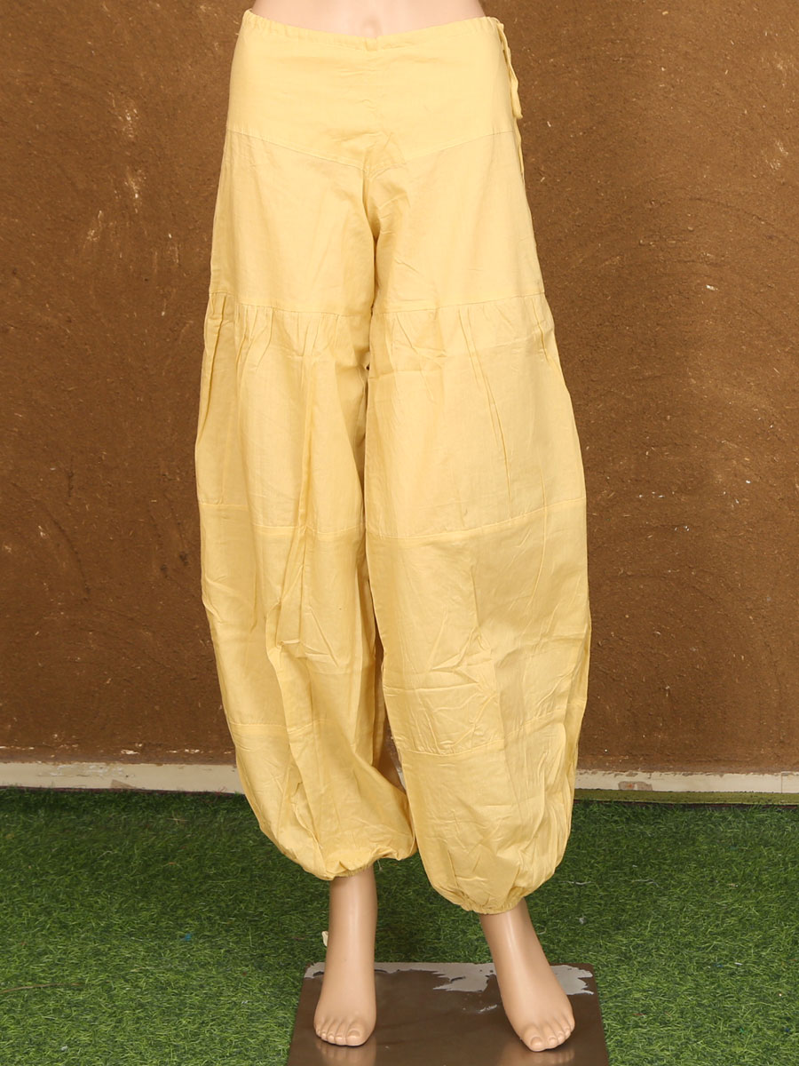 Women Cotton Plain Trousers - Image 3