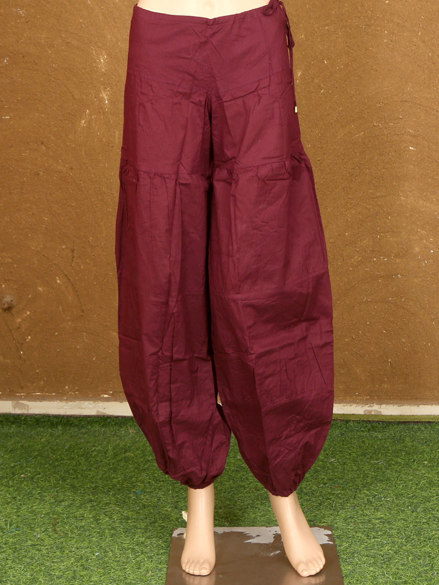 Women Cotton Plain Trousers - Image 4