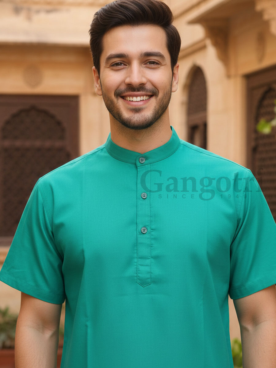 Kurta Kirtan Jute Plain XL - Image 2