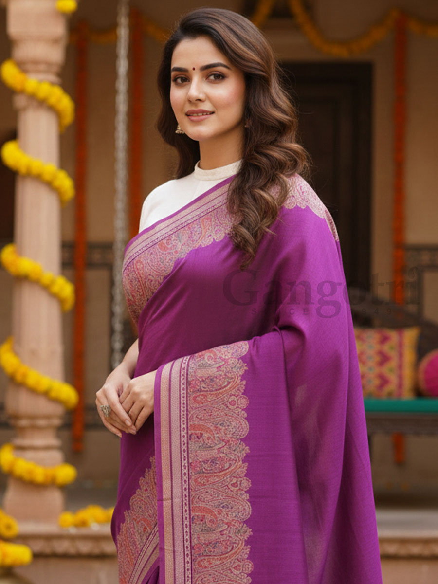 Sari Immitation Crepe - Image 2