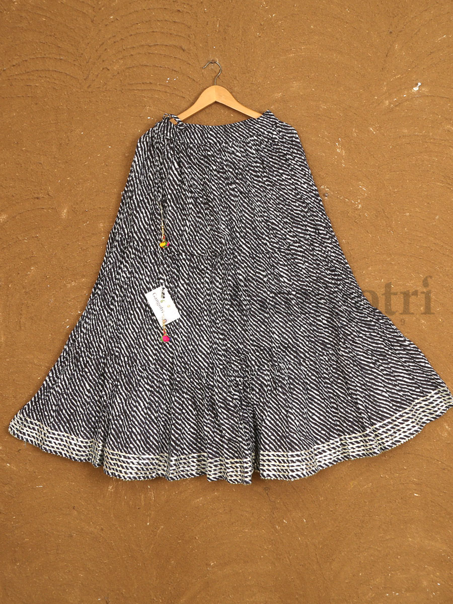 Cotton Designer Skirt One Size