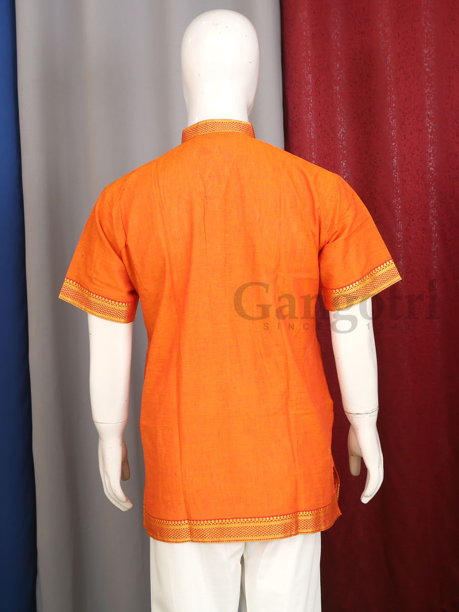 Kurta Kirtan Plain Bordered 2XL - Image 4