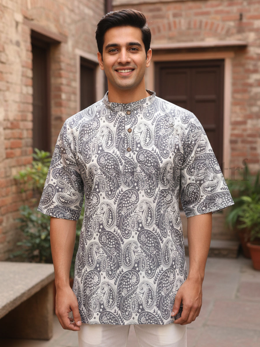 Kurta Kirtan Cotton Printed 2XL