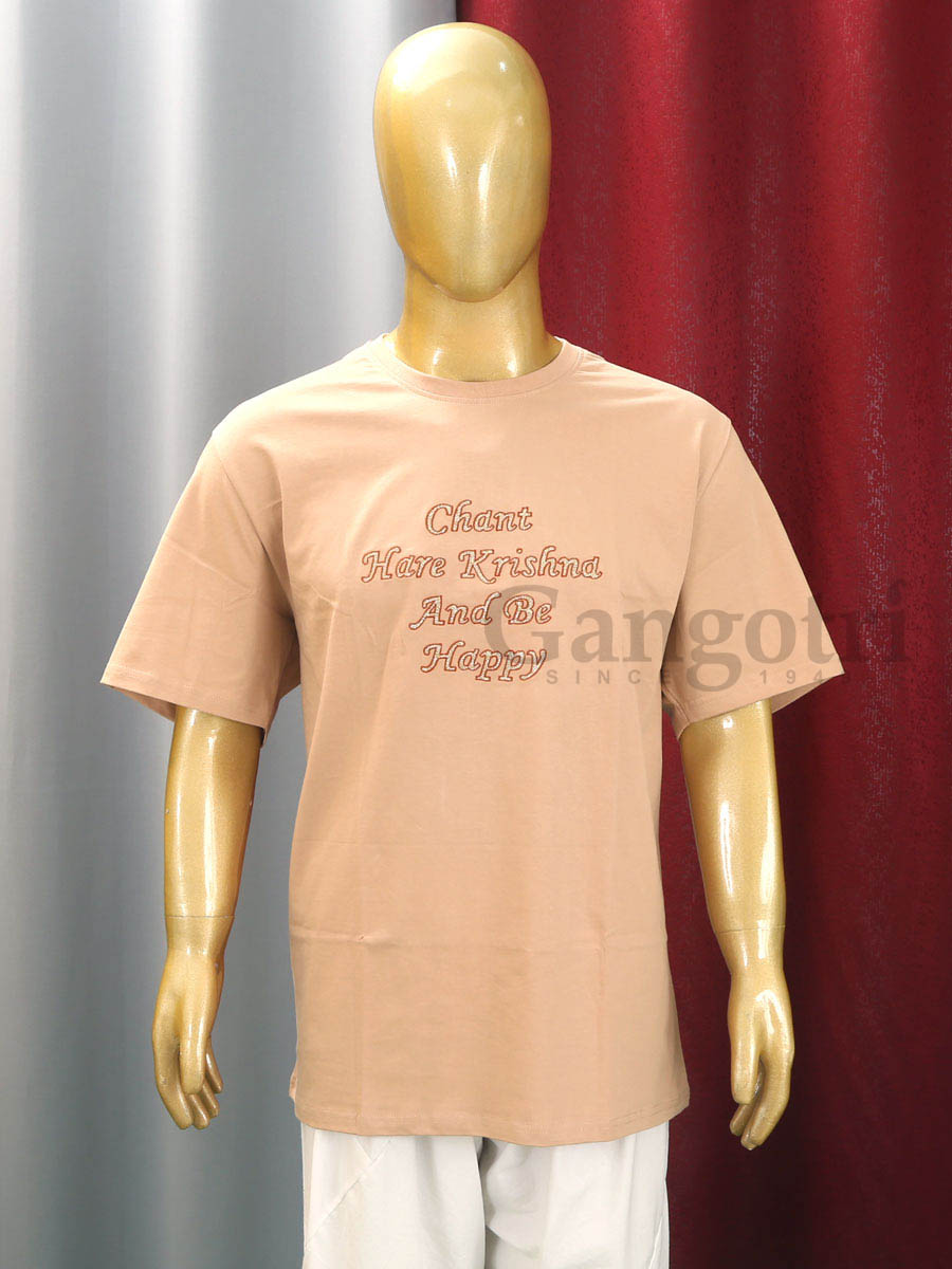 Cotton Embroidered T-Shirt 2XL