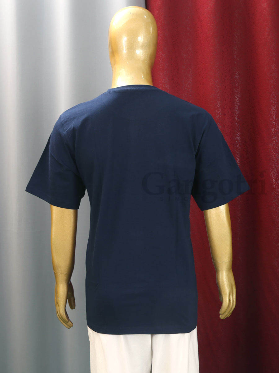Cotton Embroidered T-Shirt 2XL - Image 3