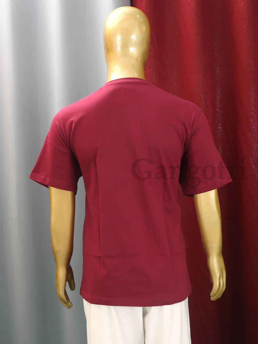 Cotton Embroidered T-Shirt 2XL - Image 3