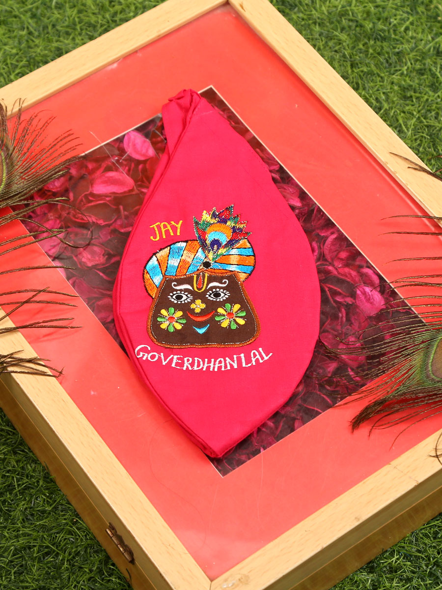 Jay Goverdhan Lal Embroidered Bead Bag