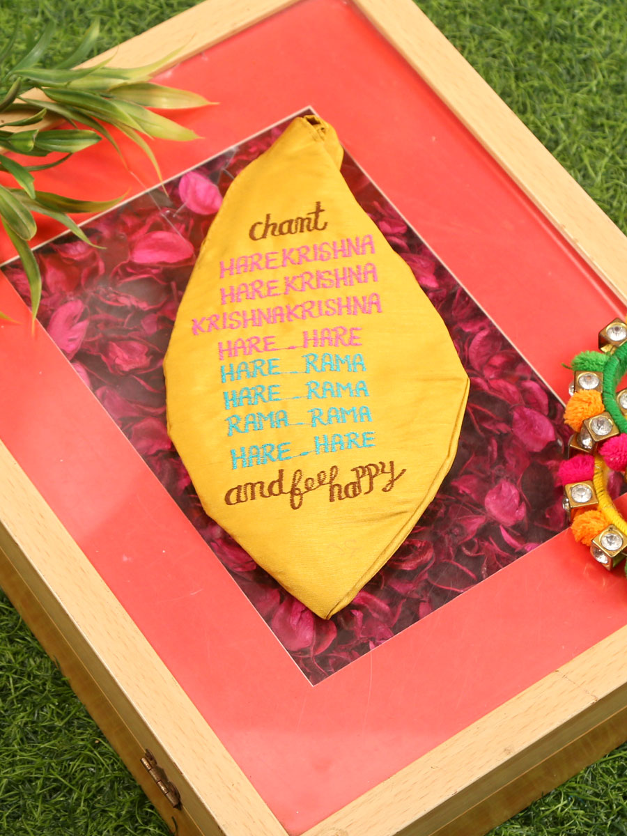 Jaya Narsimha Embroidered Bead Bag - Image 2