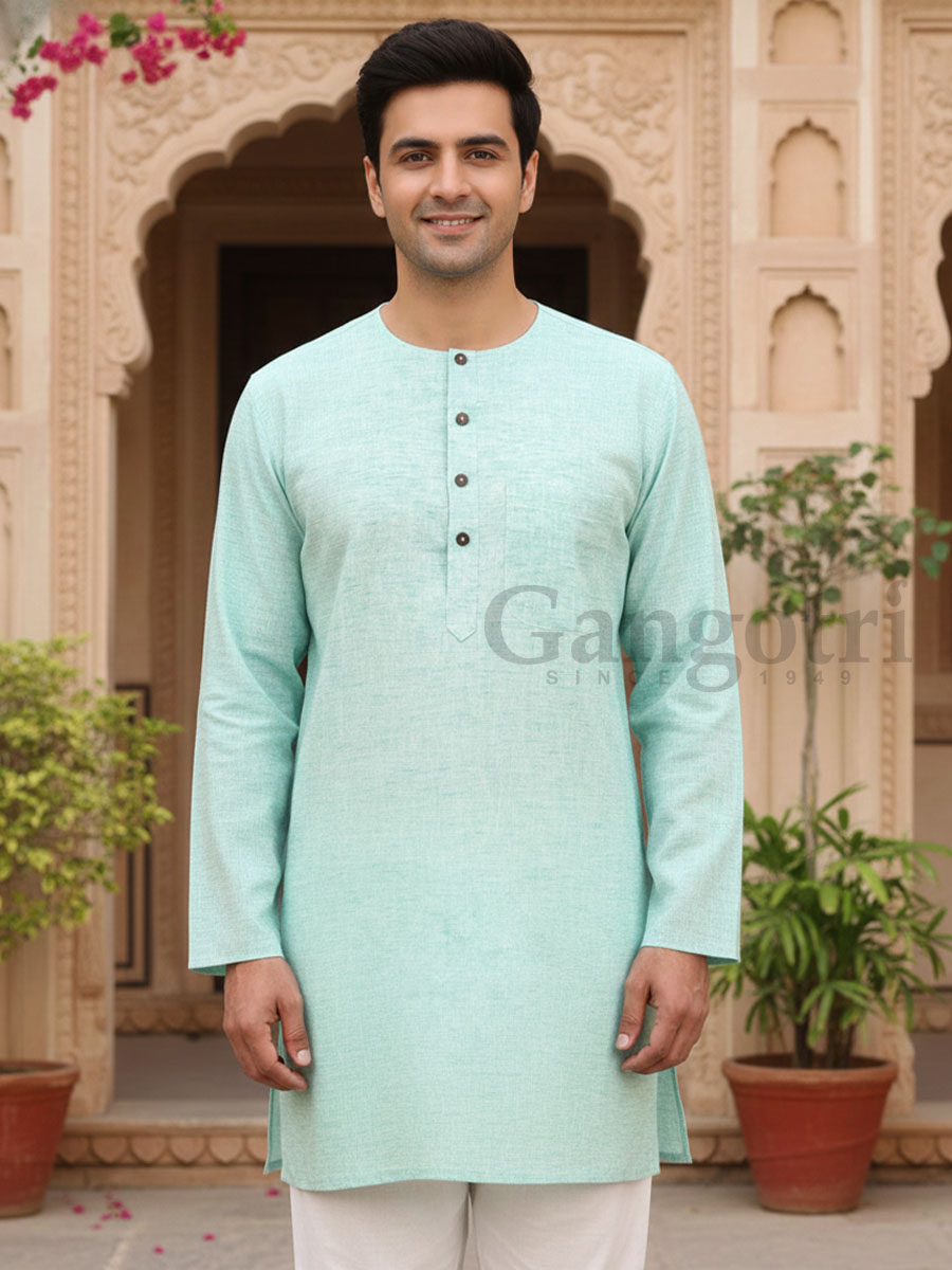 Kurta Cotton Roundneck XL