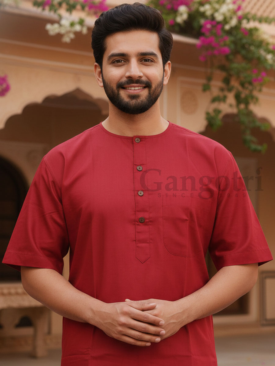 Kurta Cotton Roundneck XL - Image 2