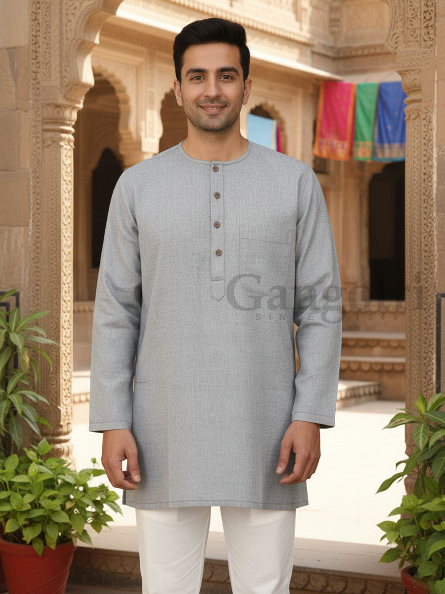 Kurta Cotton Roundneck S