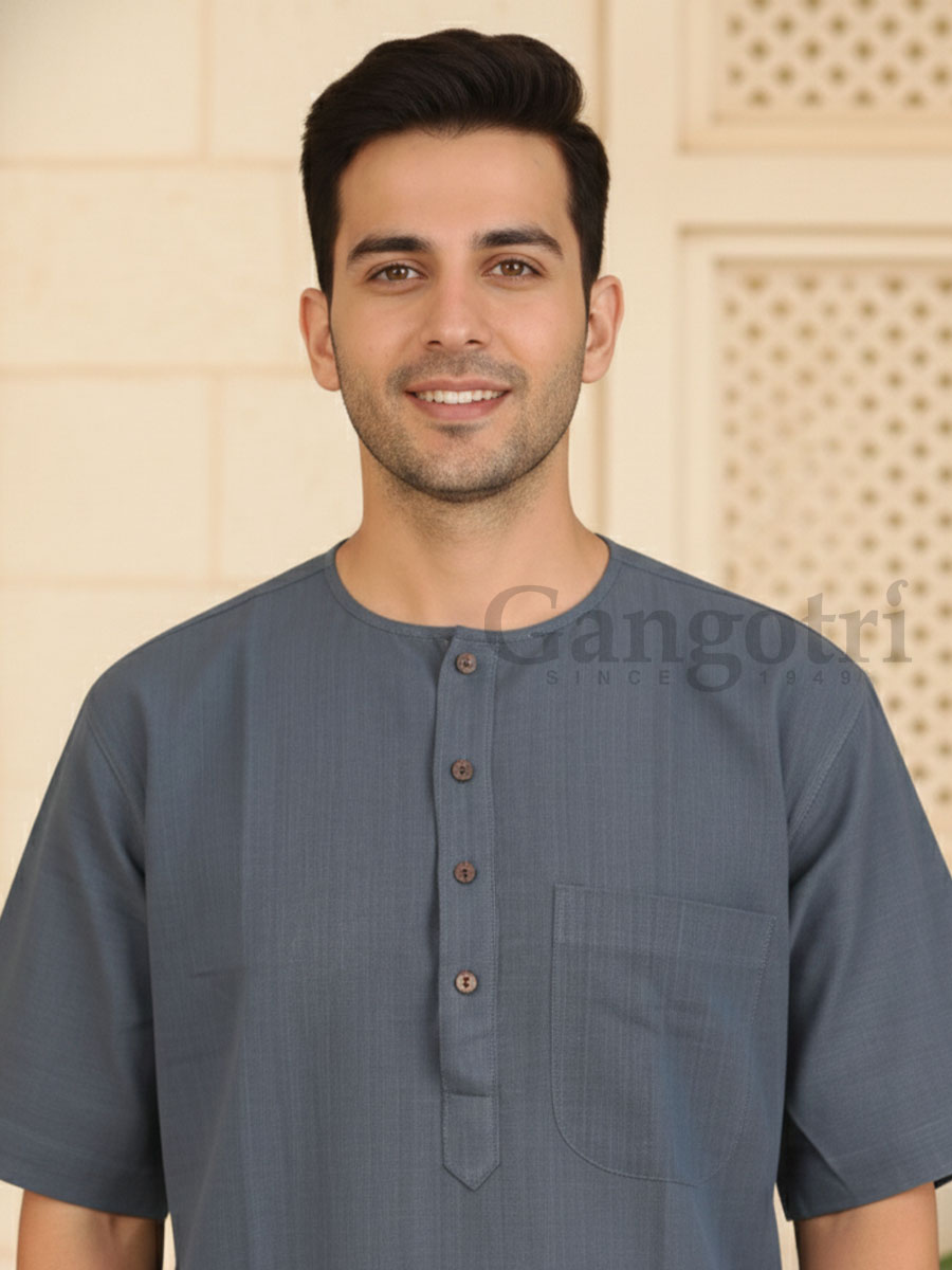 Kurta Cotton Roundneck S - Image 2