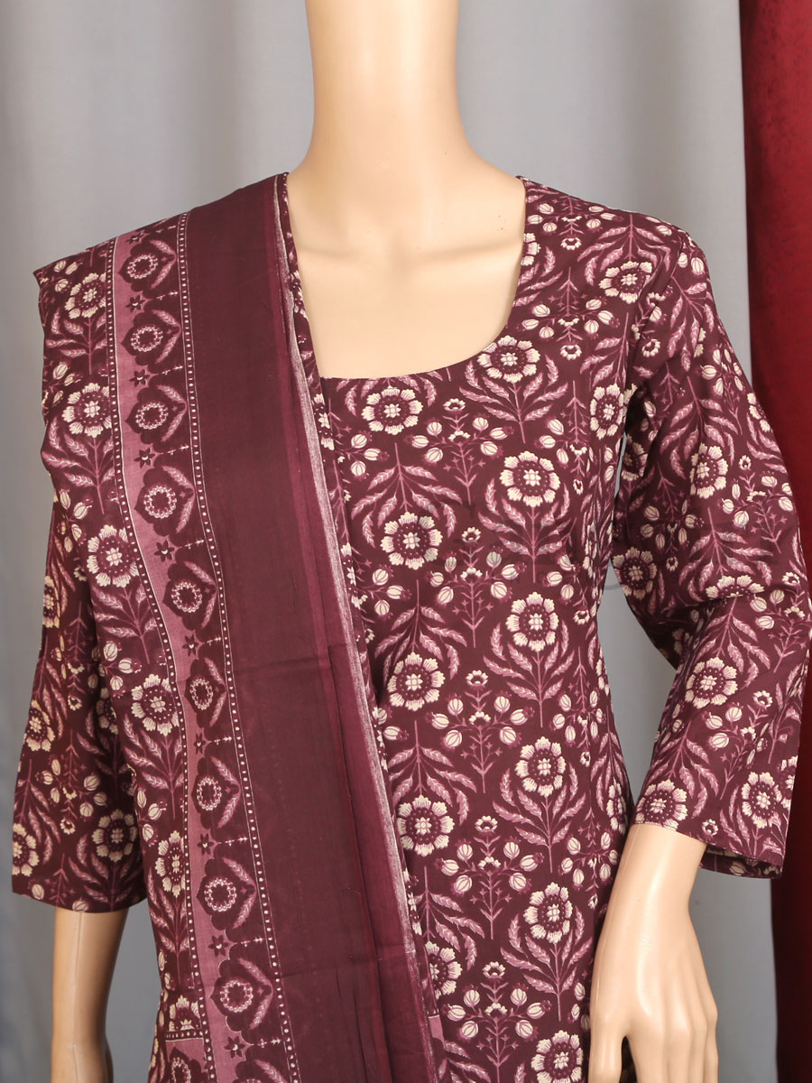 Cotton Printed Suit L - Image 3