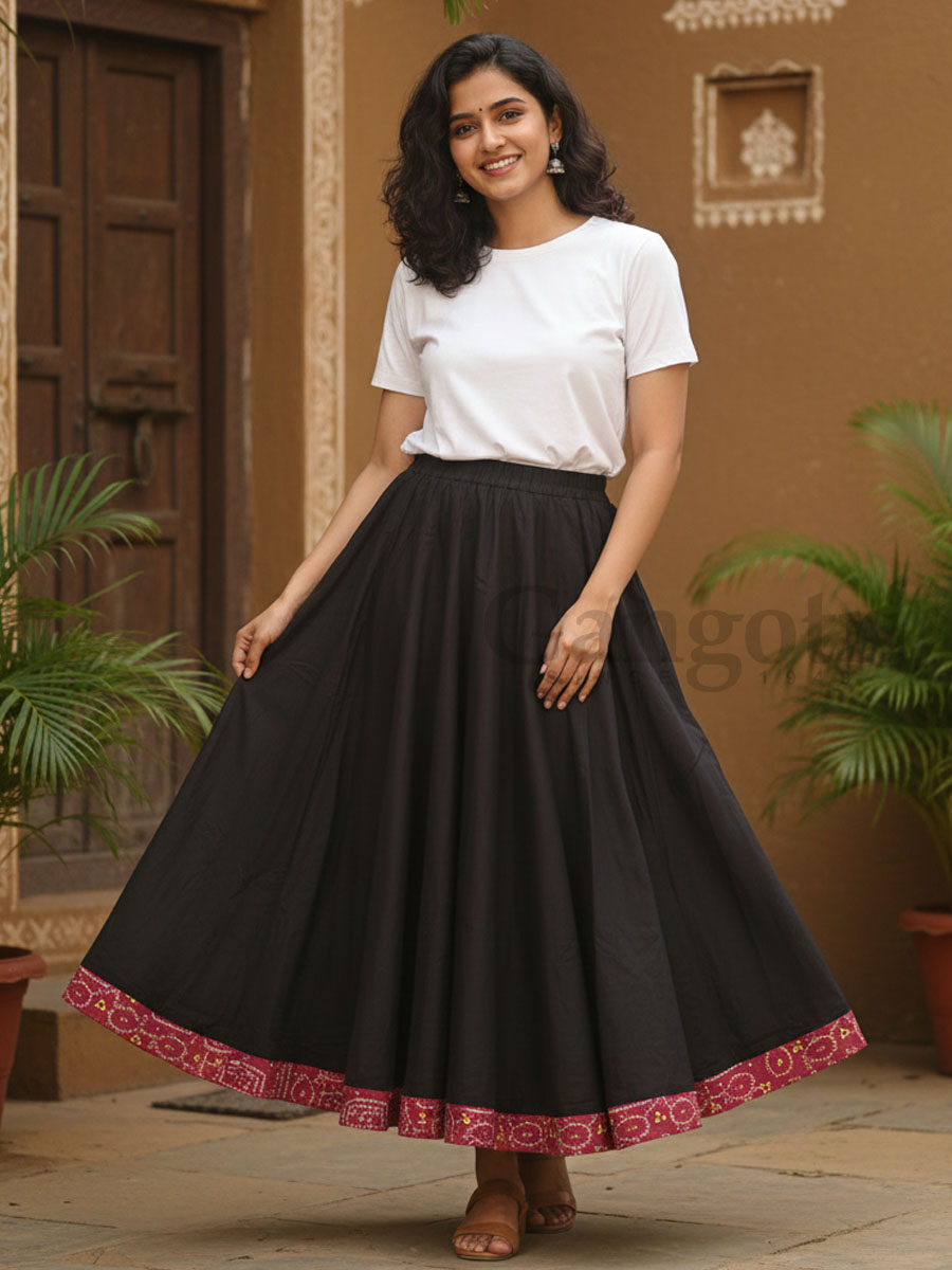 Krishnamala Jute Skirt M