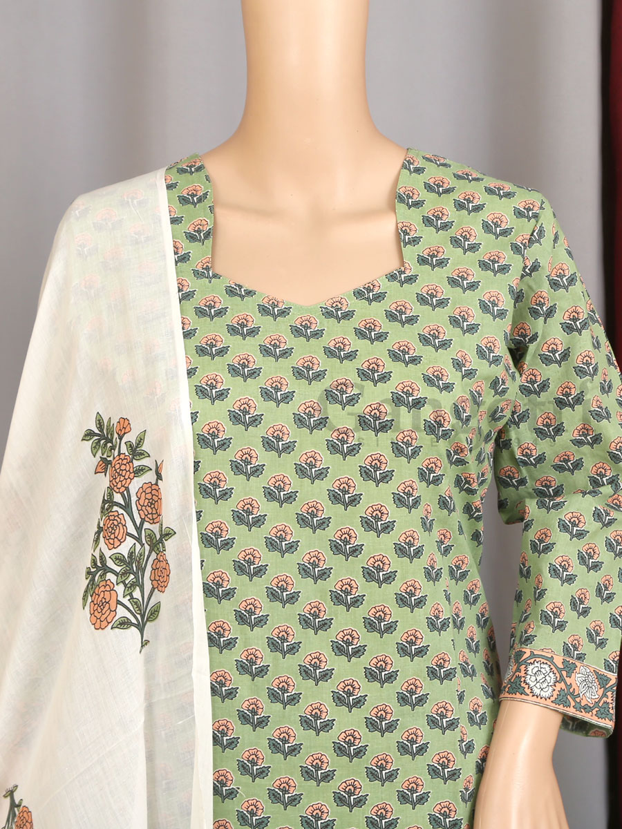 Cotton Printed Suit S - Image 3