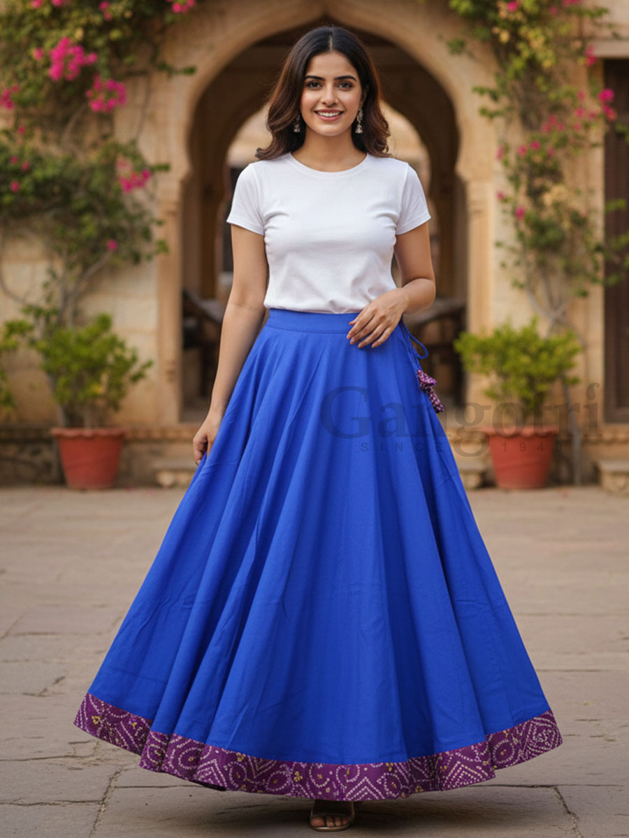 Neelambari Jute Skirt S