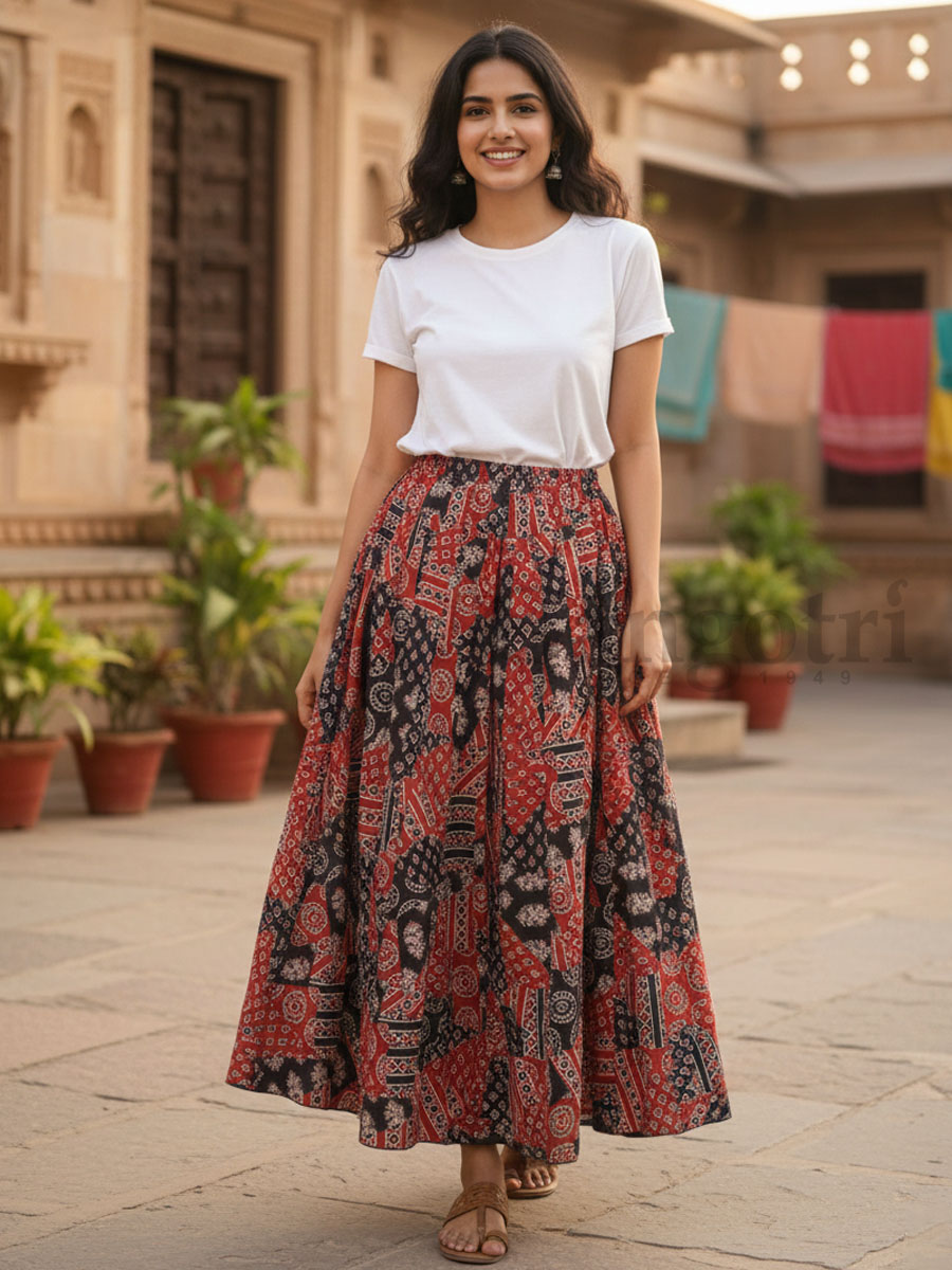 Kalindi Cotton Skirt 2XL