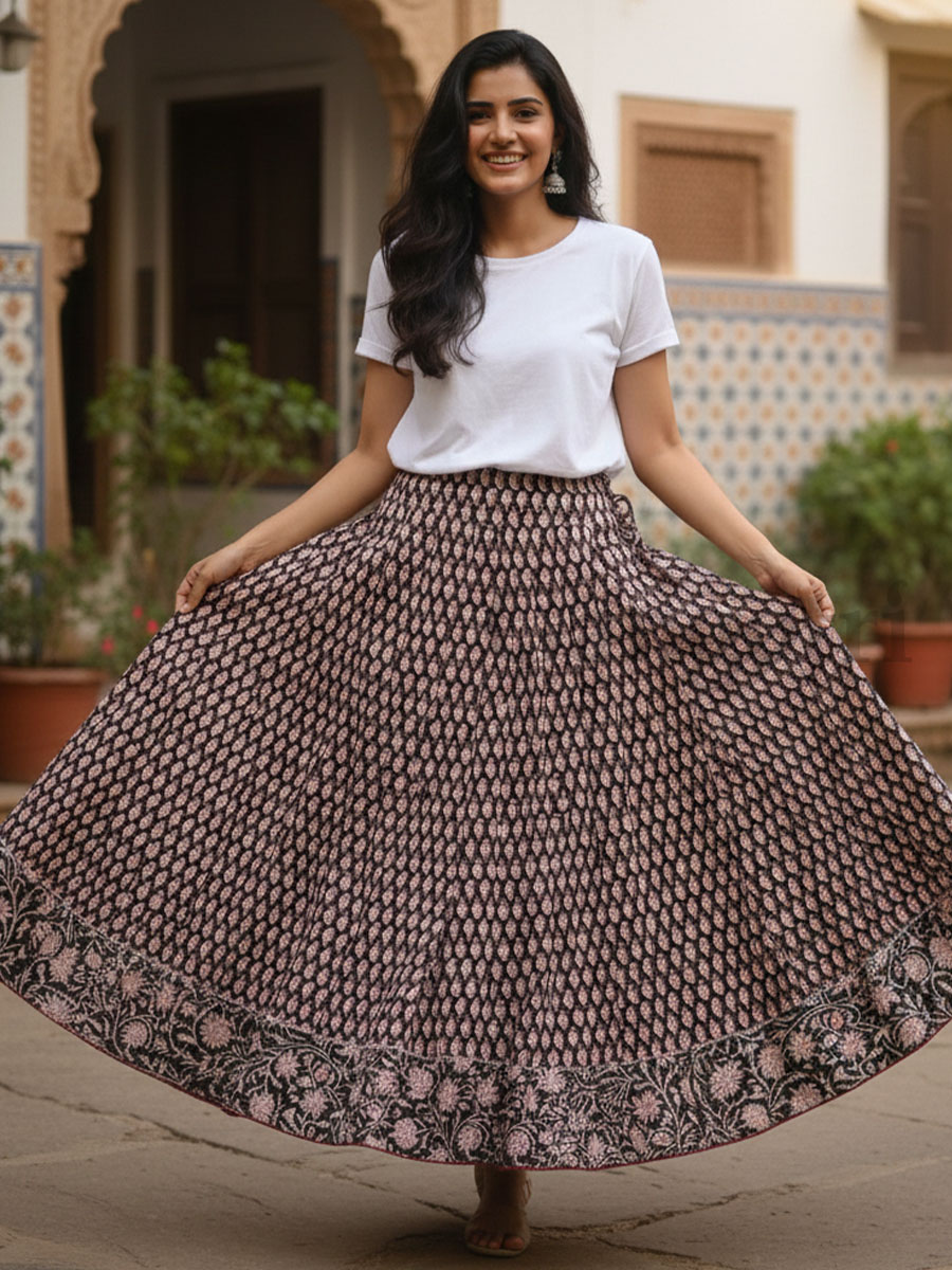 Vibhavari Cotton Skirt 2XL