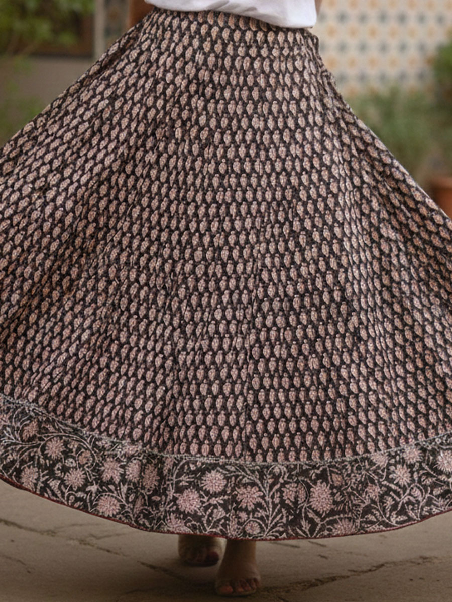 Vibhavari Cotton Skirt 2XL - Image 2