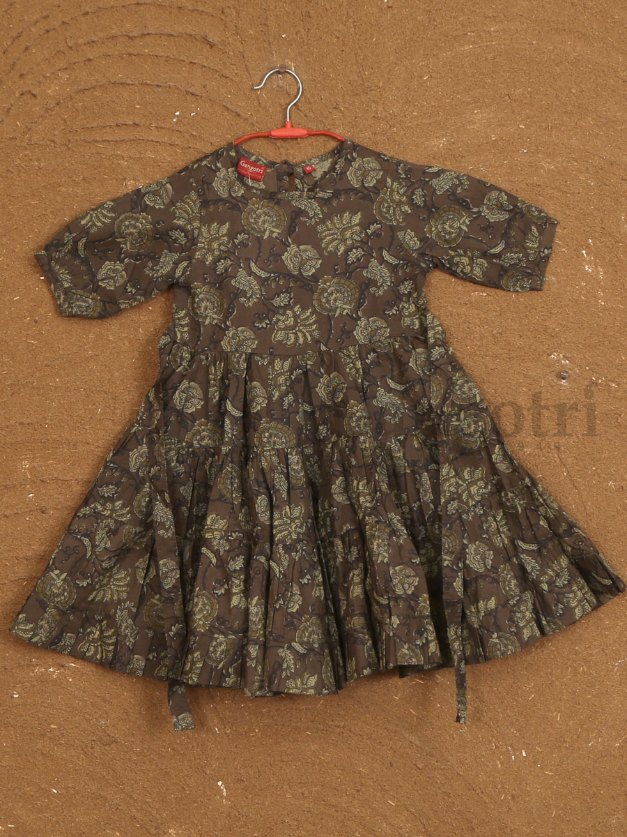 Girls Anarkalis Cotton (3-5 Yrs) - Image 4