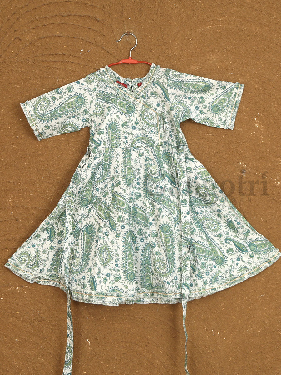 Girls Anarkalis Cotton (3-5 Yrs) - Image 4